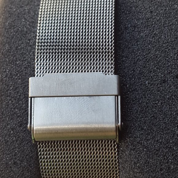 Mens 36mm Stainless Steel Mesh Watch - Picture 5 of 5